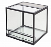 Террариум профильный AquaPlus PROFI 90 (450х450х450-5/8) черный