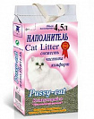 Пуси Кэт Наполнитель комкующийся 4,5л*3,6кг (розовый)